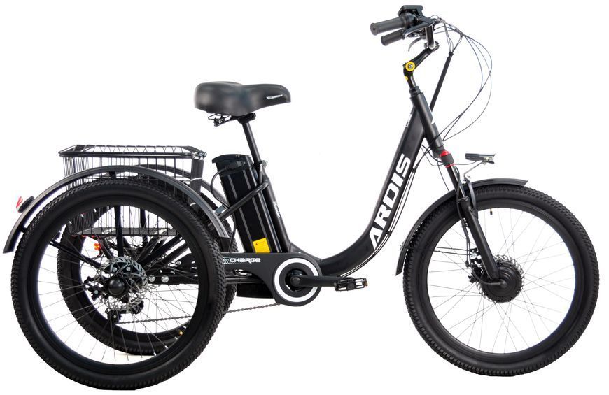 Электровелосипед трехколесный ARDIS 24 CHARGE 48V-350W-13Ah 4057E1 фото